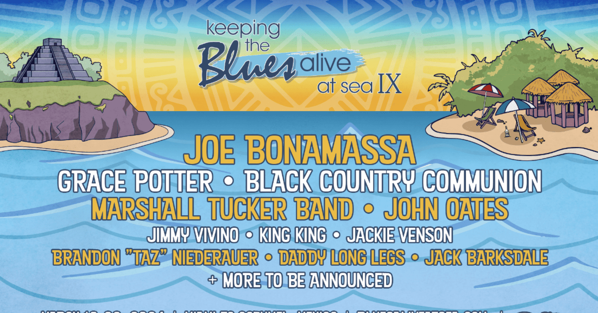 Joe Bonamassa heads ninth bluesrock festival cruise Goldmine