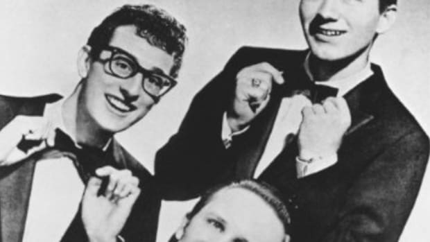 Buddy Holly and The Crickets. Feb. 3, 2009, marked the 50th anniversary of "The Day The Music Died," the plane crash that killed Buddy Holly, Ritchie Valens and J.P. "The Big Bopper" Richardson. Photo: James J. Kriegsman.