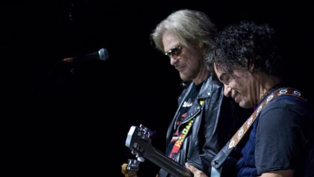 Daryl Hall & John Oates playing their sold out show at the Olympia Theatre on Tuesday, 15 July 2014.