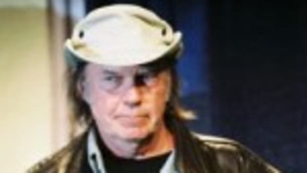 Neil Young at SXSW in 2006 (photo by Chris M. Junior)