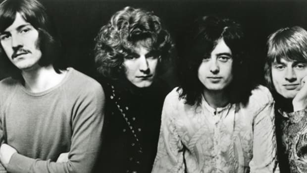 An early photo of Led Zeppelin. Rhino Media/Courtesy of Atlantic Records