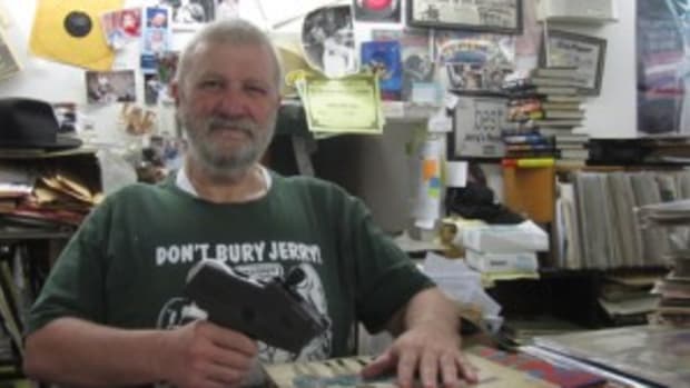 Jerry Webber of Jerry's Records in Pittsburgh