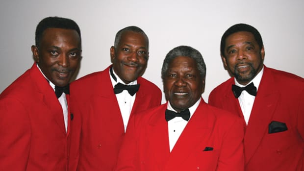 The Drifters in May 2011