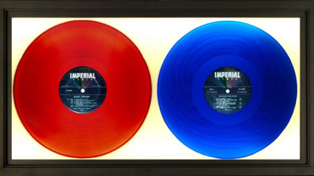 Ricky Nelson colored vinyl on Imperial Records