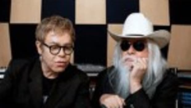 Elton John (left) and Leon Russell