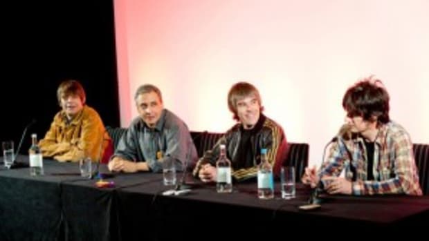 The Stone Roses announced plans for their 2012 reunion yesterday during a very entertaining press conference at London’s Soho Hotel.