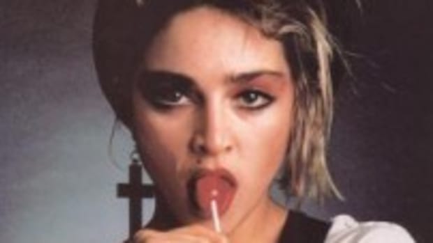 Madonna 83 sucking lolipop