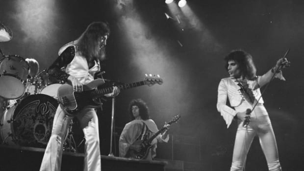 Queen: A Night in Bohemia, featuring a 1975 concert by Queen at London’s Hammersmith Odeon, will be shown along with a documentary about Queen in theaters across America on March 8th. (Photo by Douglas Puddifoot)