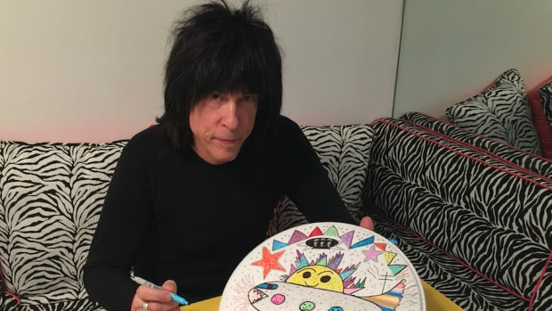  Marky Ramone will Create You a “One of a Kind” Personal Drum-Head Hand Created Masterpiece