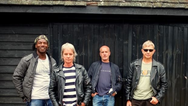 The Vapors’ lineup for their shows this year is (left to right) Michael Bowes (drums), Dave Fenton (lead vocals and guitar), Edward Bazalgette (lead guitar) and Steve Smith (bass and vocals).