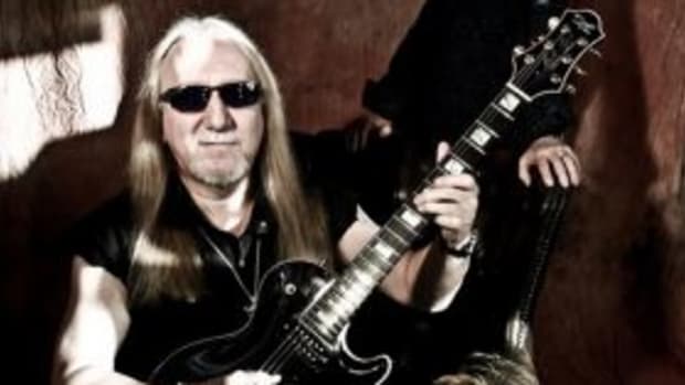 Lead guitarist Mick Box of Uriah Heep. Publicity photo