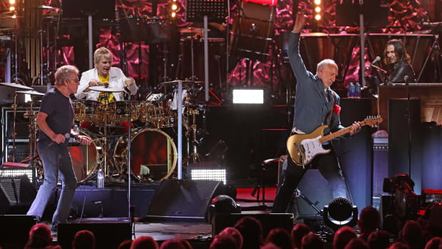  Roger Daltrey (left) and Pete Townshend, shown performing at The Hollywood Bowl on October 13, 2019, participated in a documentary from Cincinnati’s WCPO-TV about the December 3, 1979 concert tragedy outside of a concert by the band at Cincinnati’s Riverfront Coliseum. (Photo by Randall Michelson)