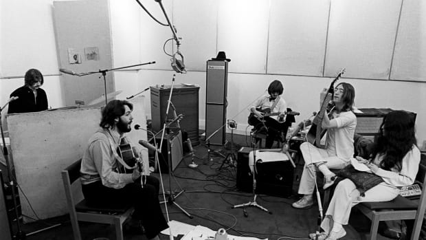 The Beatles & Yoko Ono Lennon-Apple Studio-Jan 24 1969-Ethan A. RussellApple Corps Ltd-large