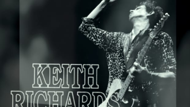 Keith Richards winos live in london cover