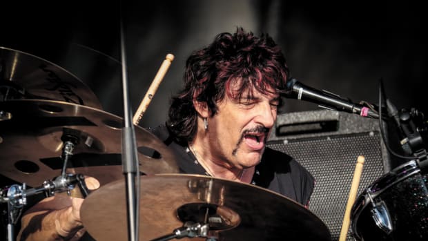 Carmine Appice performs with Vanilla Fudge on Day 4 of the CityFolk Festival at Lansdowne Park on September 18, 2016 in Ottawa, Canada.