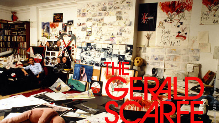 Gerald Scarfe discusses his collection of art from Pink Floyd's "The Wall"