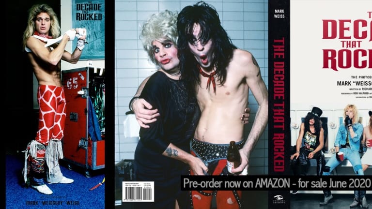 A hardcover book of rock photography that defined the ‘80s to be released in June