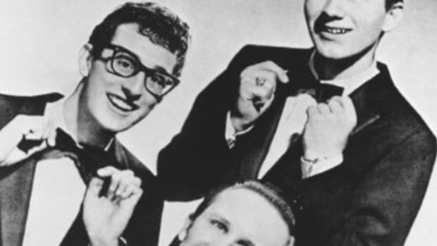 Buddy Holly and The Crickets. Feb. 3, 2009, marked the 50th anniversary of "The Day The Music Died," the plane crash that killed Buddy Holly, Ritchie Valens and J.P. "The Big Bopper" Richardson. Photo: James J. Kriegsman.