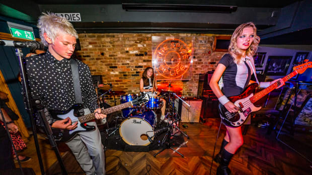 The Molotovs are pictured here during their headline set at the club The Spice of Life in Soho, London on Saturday, September 3rd. (Photograph courtesy of ©Derek D’Souza at www.derekdsouzaphotography.com, Instagram #derekdsouza)