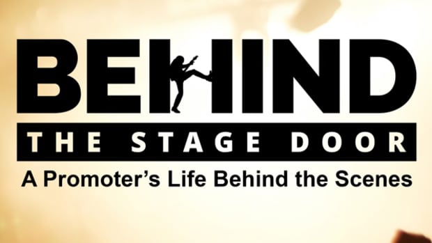 Promotional poster for Behind the Stage Door: A Promoter's Like Behind the Scenes