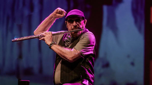 Ian Anderson performing with Jethro Tull, February 29th, 2020, Madrid, Spain