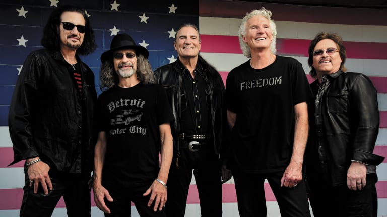 Don Brewer on Grand Funk Railroad's live sound, carrying the torch of classic rock, more
