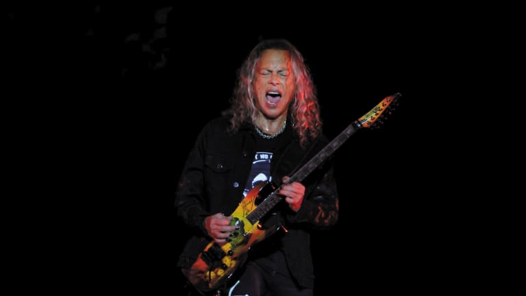 Kirk Hammett on solo EP, becoming a Prog fan and dealing with his own nervous energy
