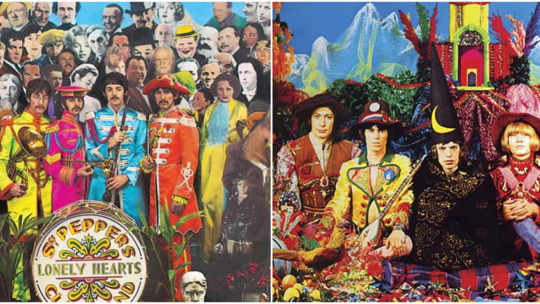 The great psychedelic face-off: 'Sgt. Pepper' vs. 'Satanic Majesties'