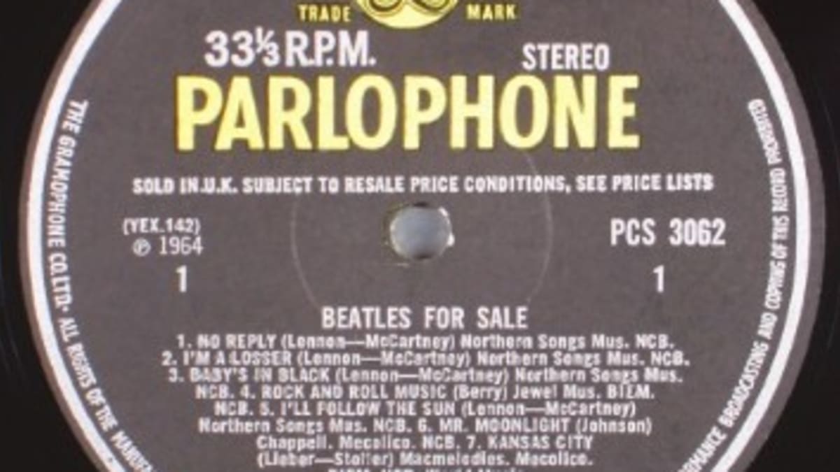 March 22 First LP 1963 --- Beatles Trading Card " Please Please Me " 