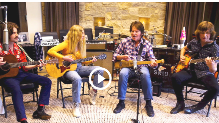 John Fogerty stays busy with help from his family