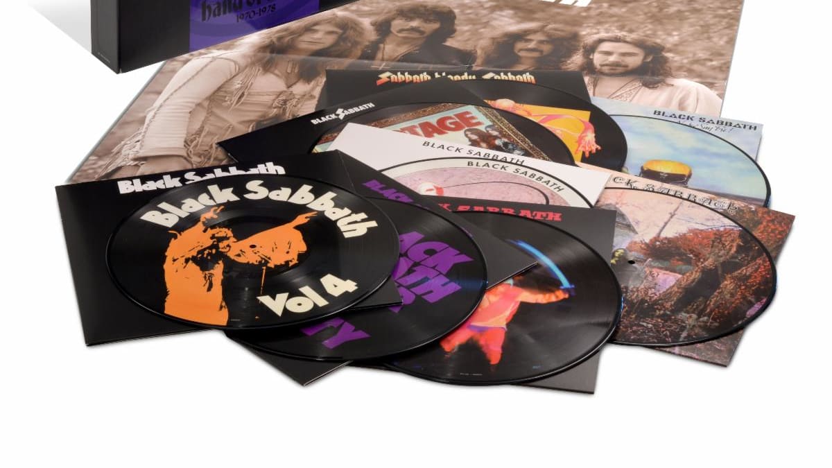 Limited-edition Black Sabbath picture disc box set coming in