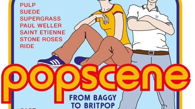 Singles compilation, 'From Baggy to Britpop,' covers