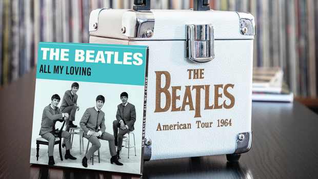Beatles present limited-edition carrying case for set of 3