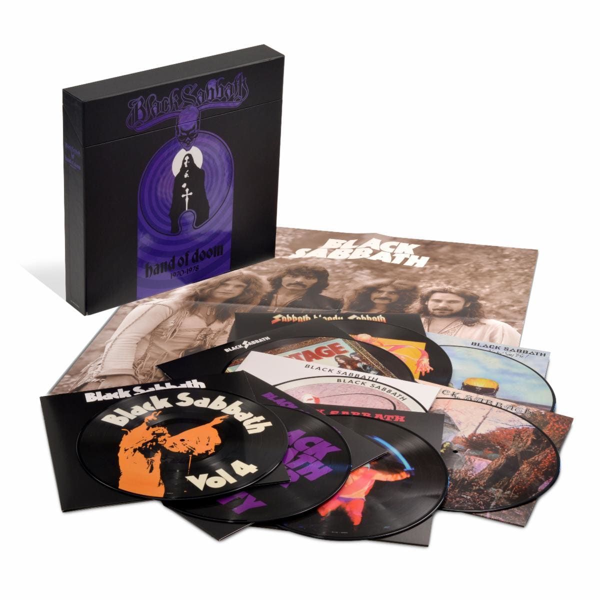 Limited-edition Black Sabbath picture disc box set coming in August -  Goldmine Magazine: Record Collector & Music Memorabilia