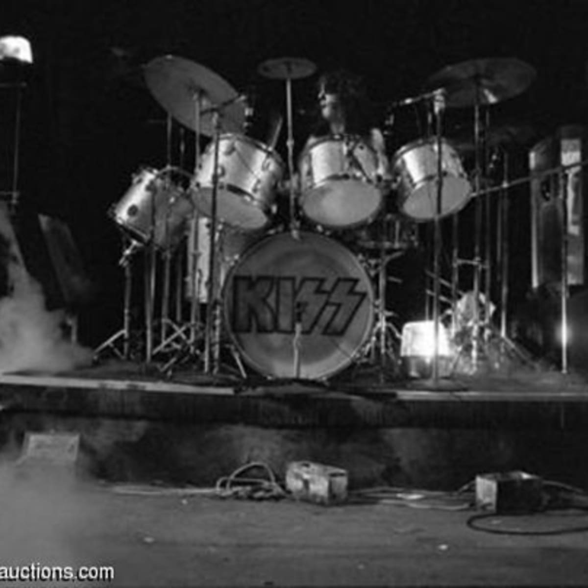 Peter criss drum kit top