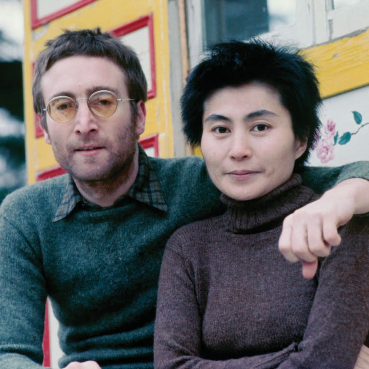 【Vintage】YOKO ONO / PLASTIC ONO BAND スウェット WHY オノ・ヨーコ John Lennon ジョン・レノン FRUIT OF THE LOOM 90年代 MADE IN USA