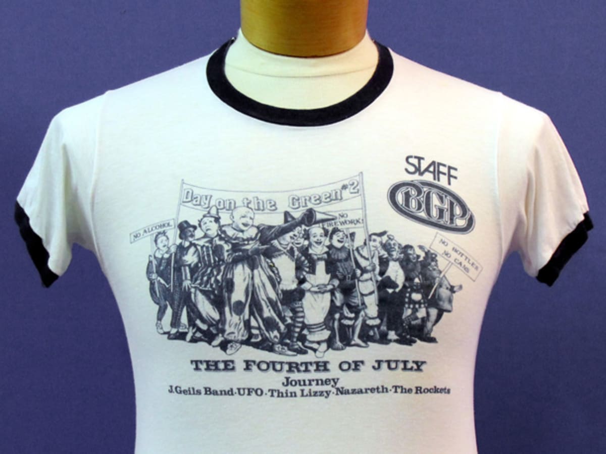 retro tour t shirts