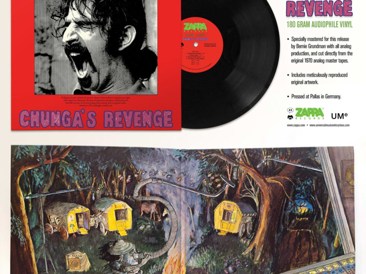 Frank Zappa - Chunga's Revenge, German Pallas Audiophile Vinyl LP Frank Zappa - Chunga's Revenge, German Pallas Audiophile Vinyl LP
