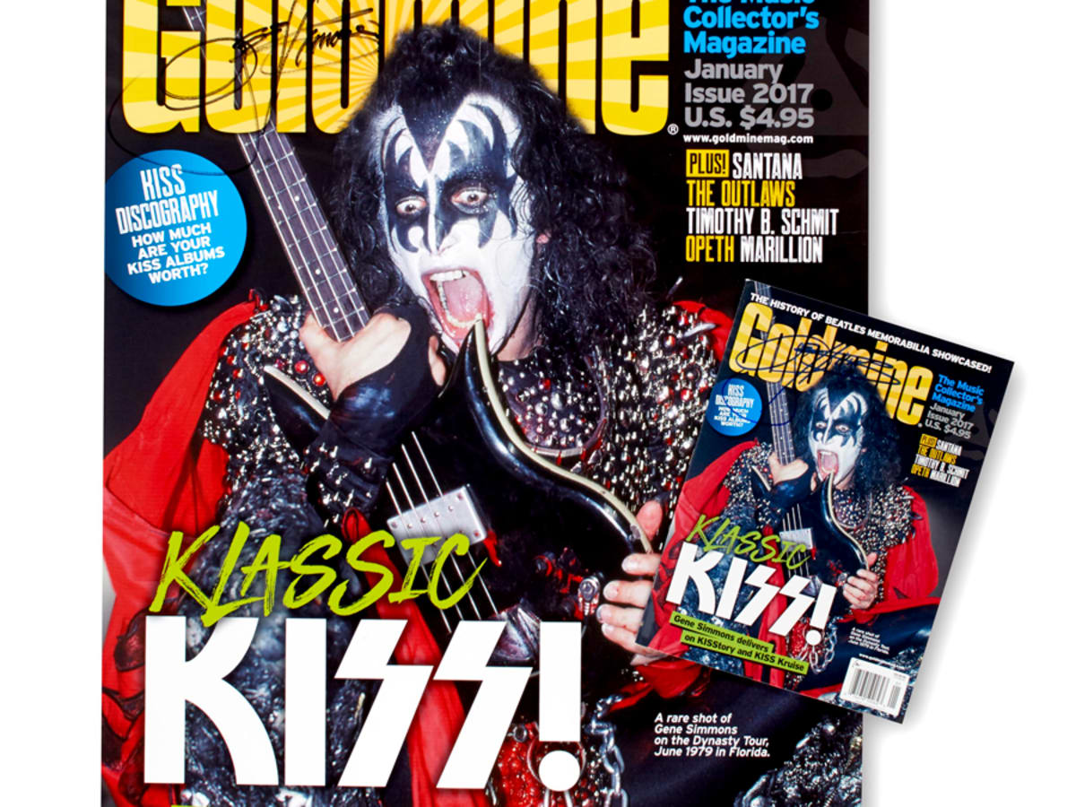 Kiss Gene Simmons Concert Rare 11x17 Mini Poster 