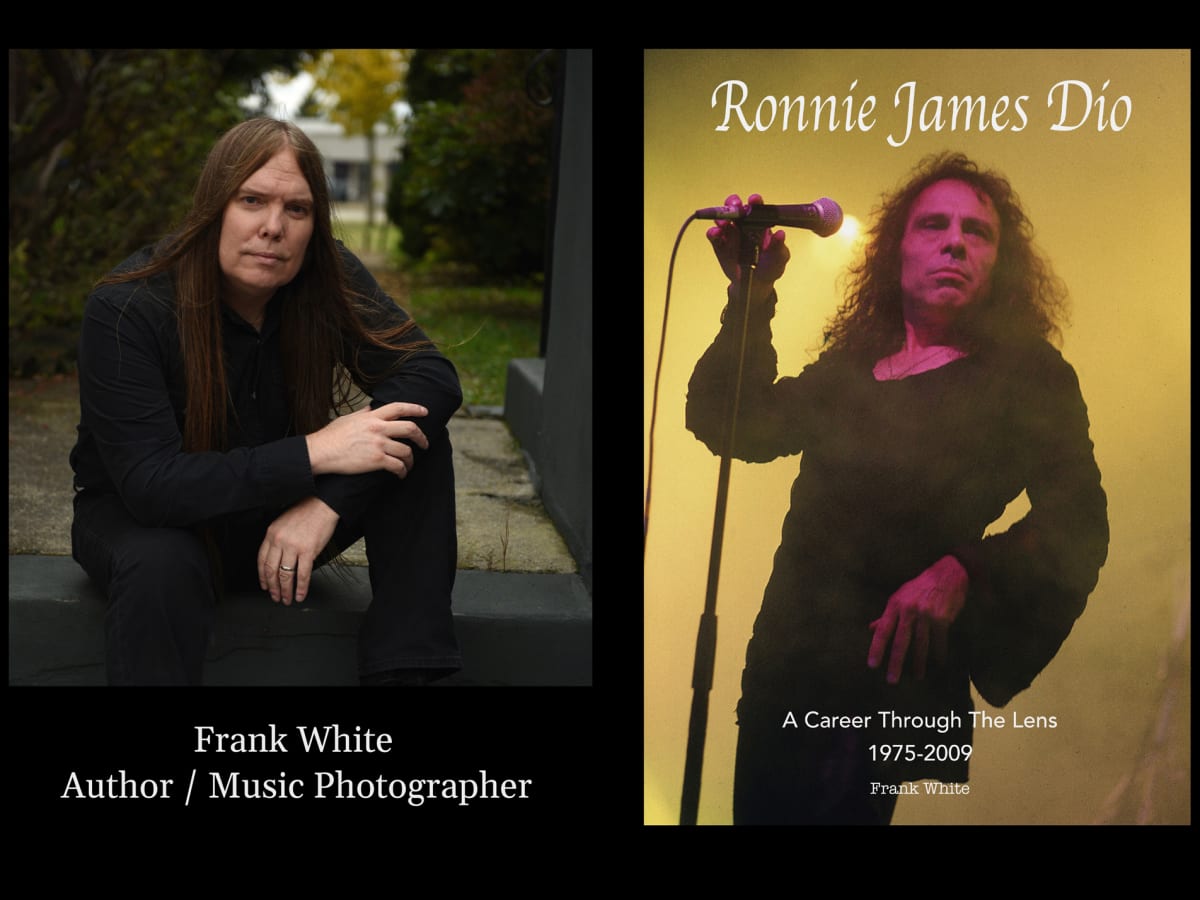 Music photographer Frank White talks about his Ronnie James Dio