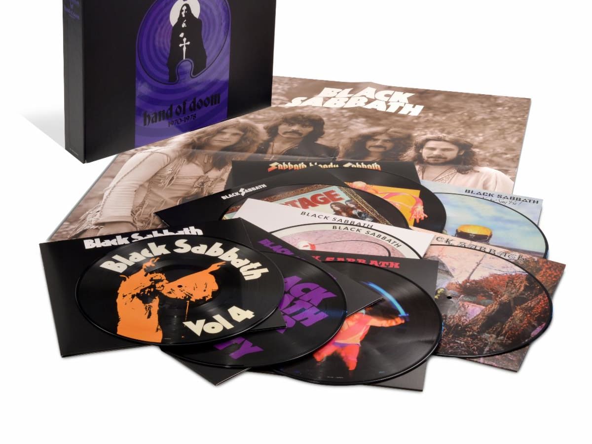 Limited-edition Black Sabbath picture disc box set coming in