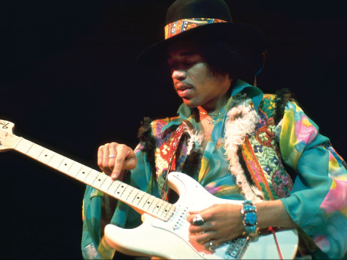 Jimi hendrix rose shop guitar