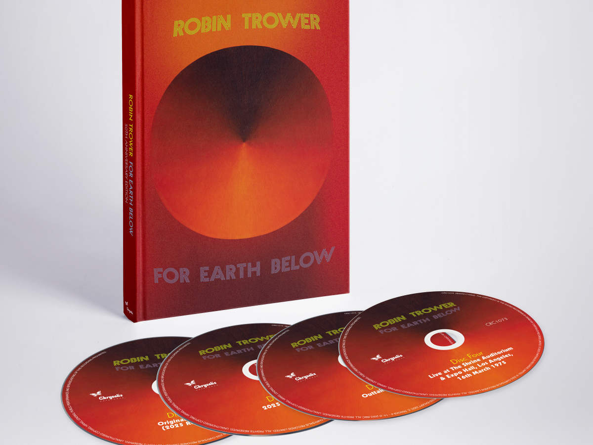Robin Trower reissue of 'For Earth Below' on its 50th