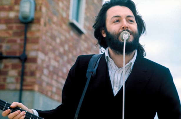 Paul McCartney-Apple rooftop-Jan 30 1969-Ethan A. Russell�Apple Corps Ltd