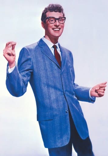 Crickets drummer Jerry Allison, not pictured, became friends with Buddy Holly in high school. Allison remembers Holly being humble and confident. Photo: Courtesy of Universal Music Archives.