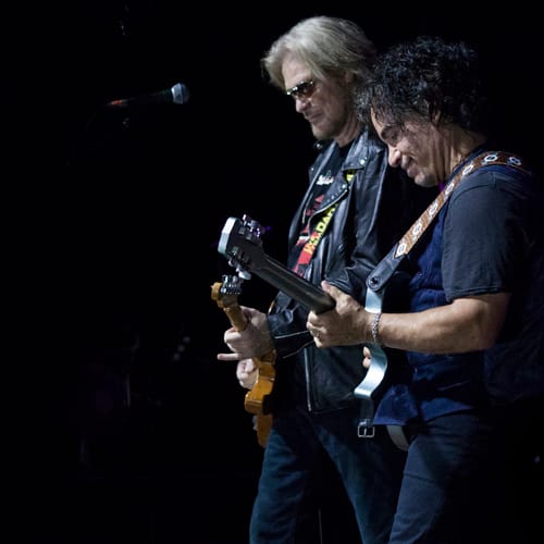 Daryl Hall & John Oates playing their sold out show at the Olympia Theatre on Tuesday, 15 July 2014.