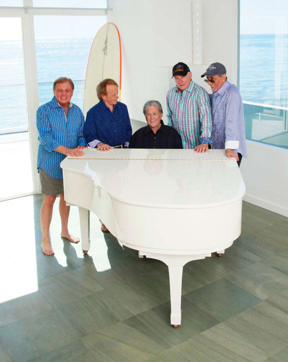 Beach Boys at Malibu Beach house 2012 Guy Webster