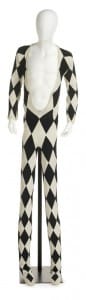 Freddie Mercury harlequin stage costume