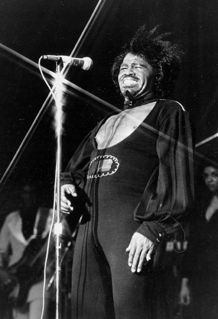 James Brown in concert