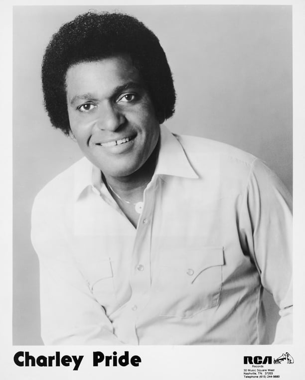 Country Charley Pride publicity photo courtesy RCA